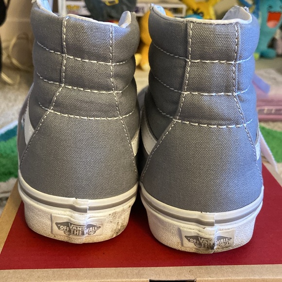 Grey vans high top women’s 8 - Picture 4 of 5
